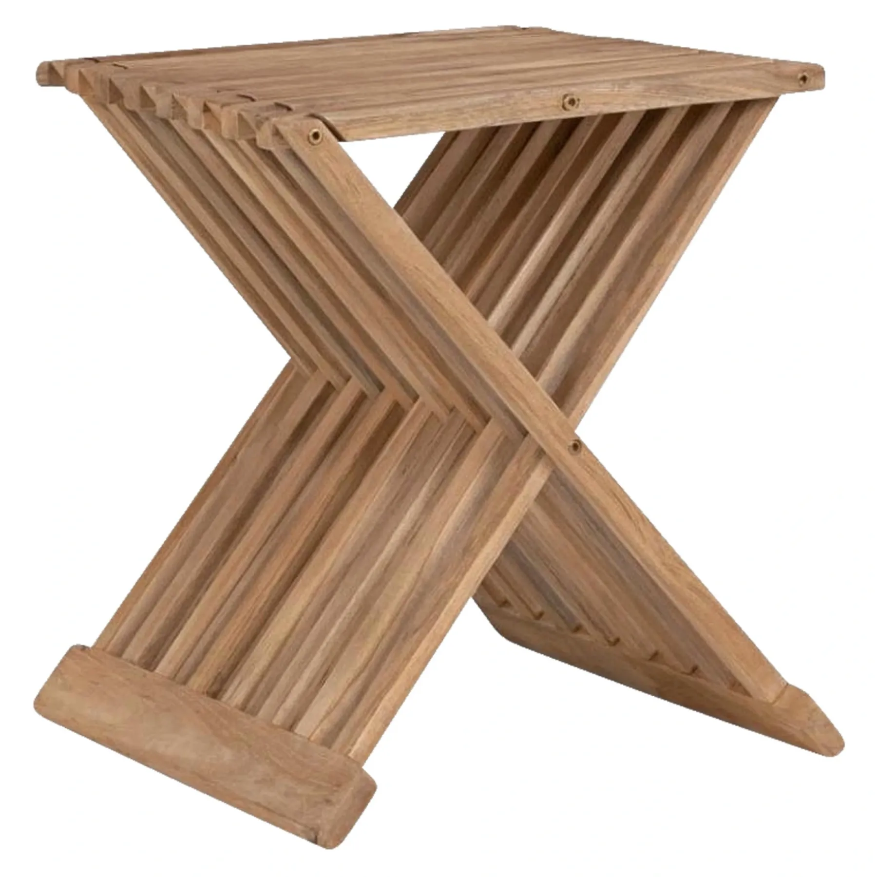 Havestole ^ Outrium SYROS FOLDEBAR SKAMMEL TEAK