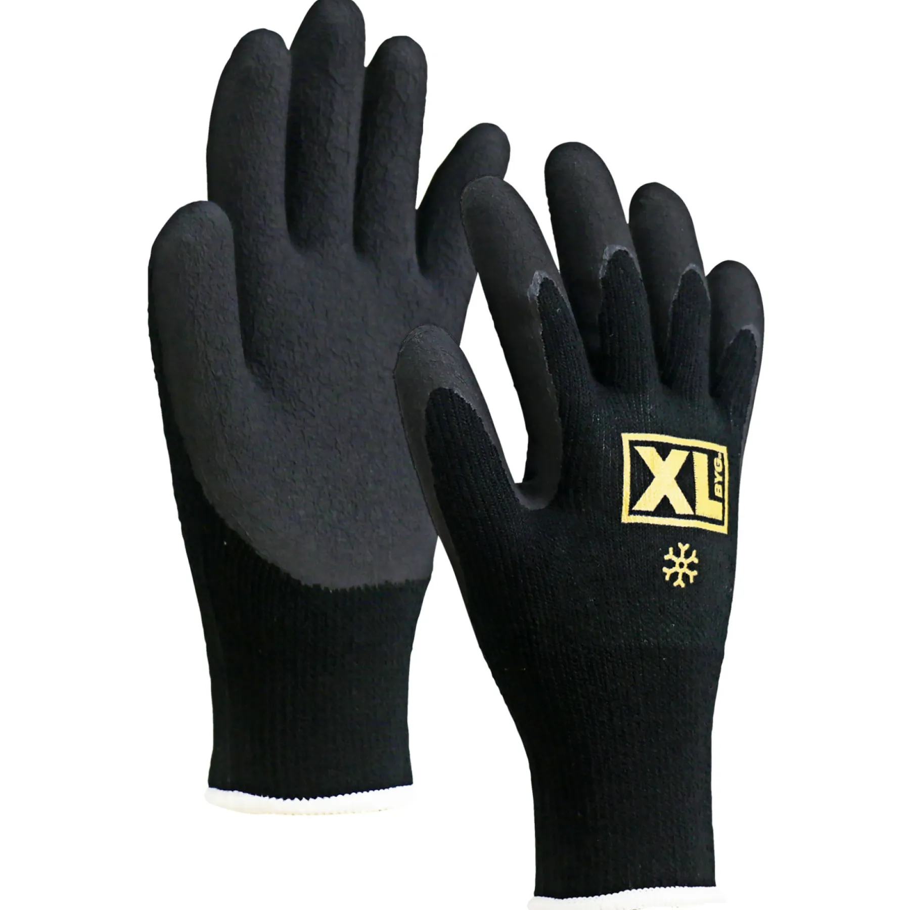 Arbejdshandsker ^ OX-ON 93990 VINTERHANDSKE STR. 10 SORT 1 PAR