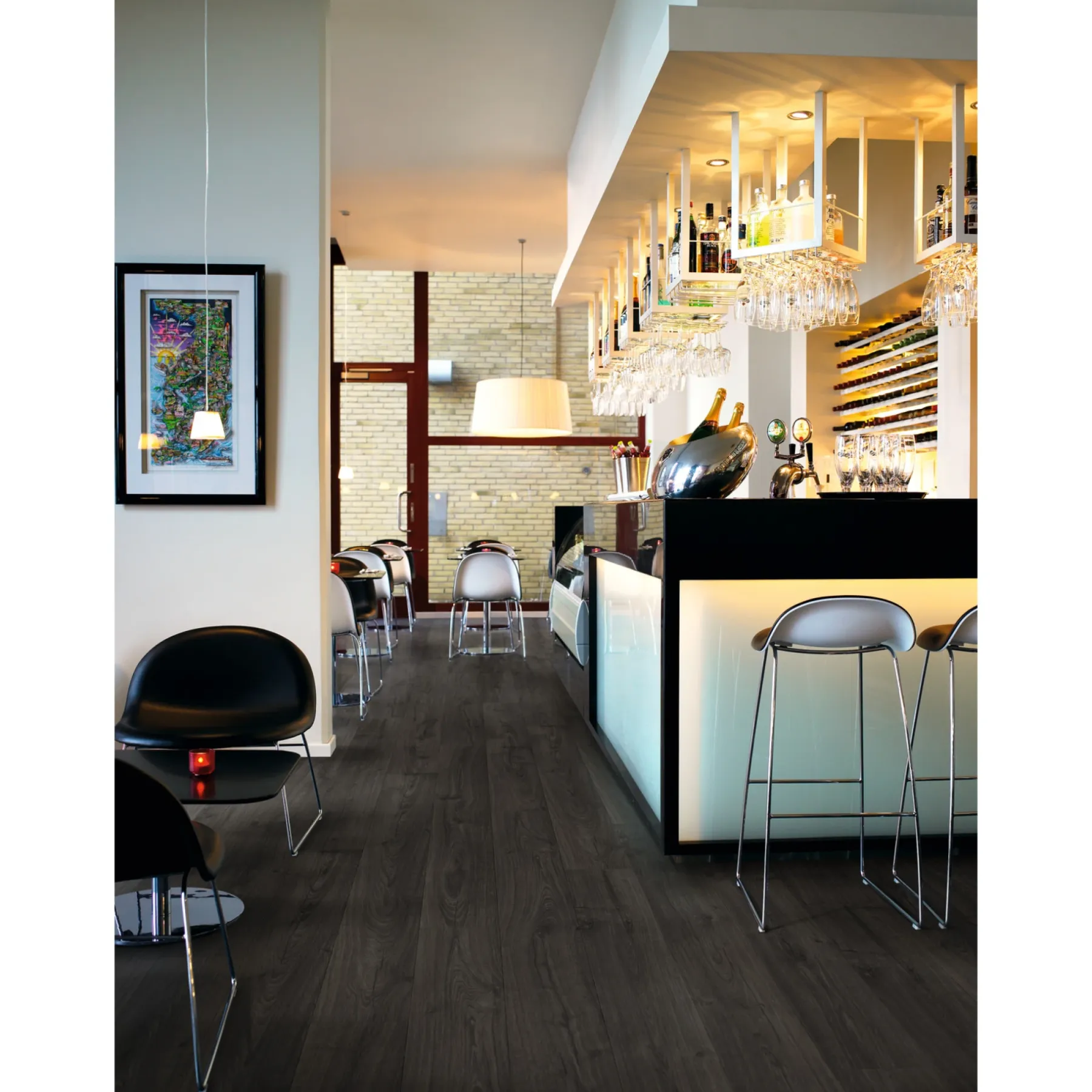 Laminatgulve ^ Pergo VISBY LAMINATGULV BLACK PEPPER OAK