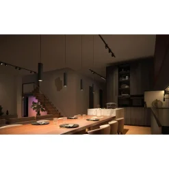 Smart Belysning ^ Philips Hue PERIFO 4 SPOT SKINNESYSTEM SORT LED 5W