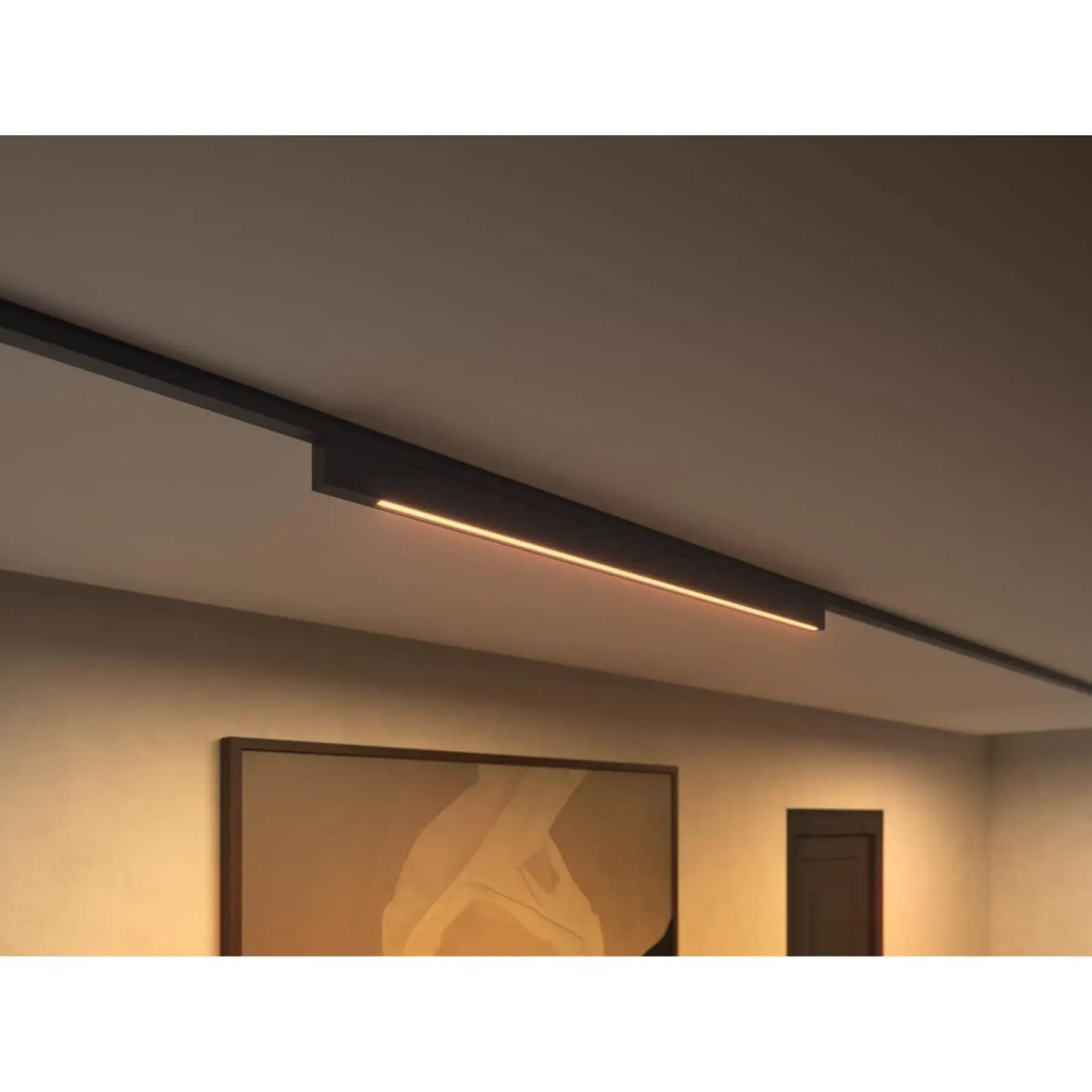 Smart Belysning ^ Philips Hue PERIFO 3 SPOT + 1 LYSBAR SKINNESYSTEM SORT LED 5W