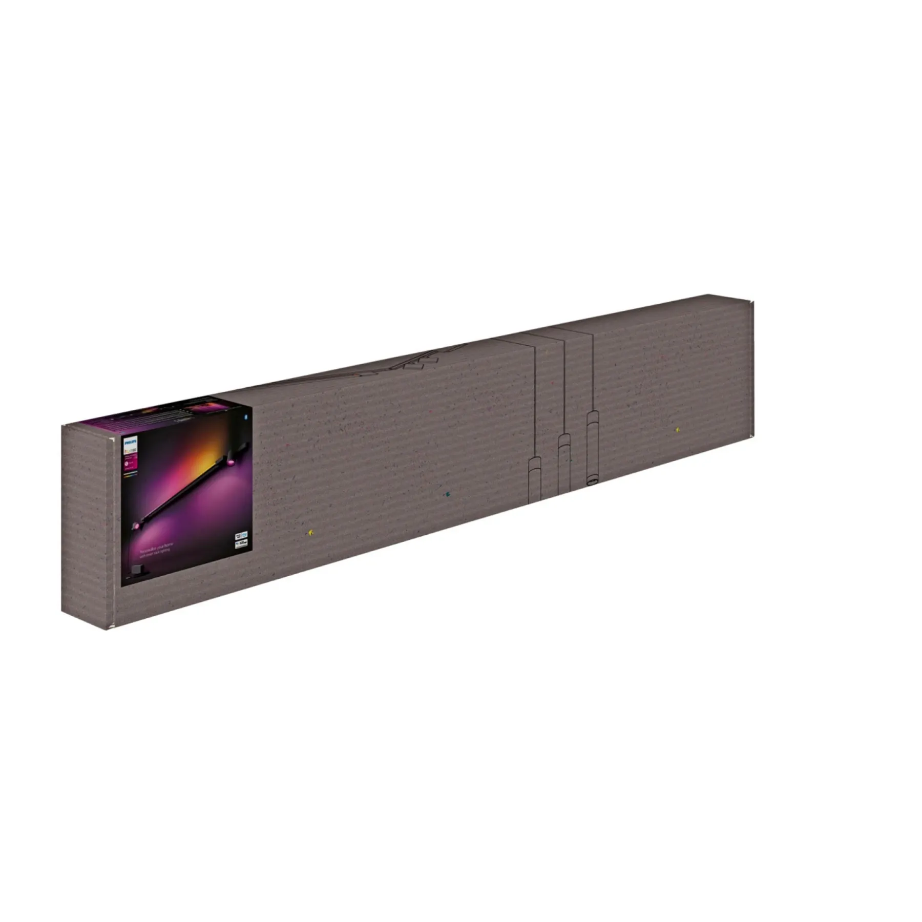 Smart Belysning ^ Philips Hue PERIFO 2 SPOT SKINNESYSTEM SORT LED 5W