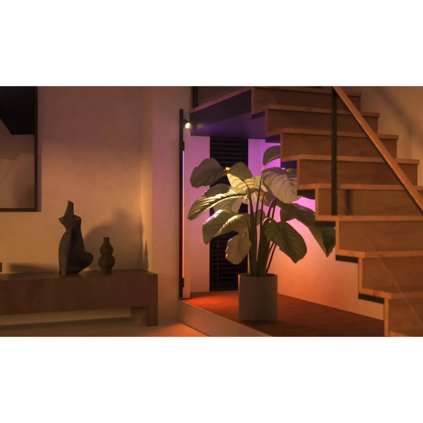 Smart Belysning ^ Philips Hue PERIFO 2 SPOT SKINNESYSTEM SORT LED 5W