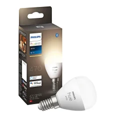 Smart Belysning ^ Philips Hue W SMART LED PÆRE E14 KRONE 6W
