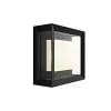 Smart Belysning ^ Philips Hue WCA ECONIC SQUARE UDENDØRS VÆGLAMPE 15W SORT