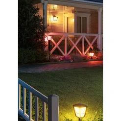 Smart Belysning ^ Philips Hue WCA ECONIC UDENDØRS VÆGLAMPE 15W SORT
