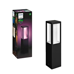Smart Belysning ^ Philips Hue WCA IMPRESS BEDLAMPE SORT 40 CM
