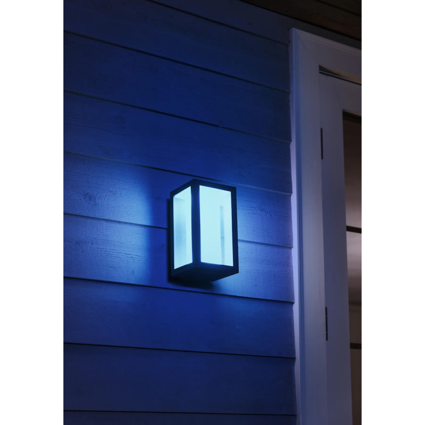 Smart Belysning ^ Philips Hue WCA IMPRESS UDENDØRS VÆGLAMPE 16W SORT