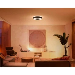 Smart Belysning ^ Philips Hue WCA INFUSE PLAFOND 53W SORT 476 MM
