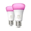 Smart Belysning ^ Philips Hue WCA 2-PAK SMART LED PÆRE E27 STANDARD 9W