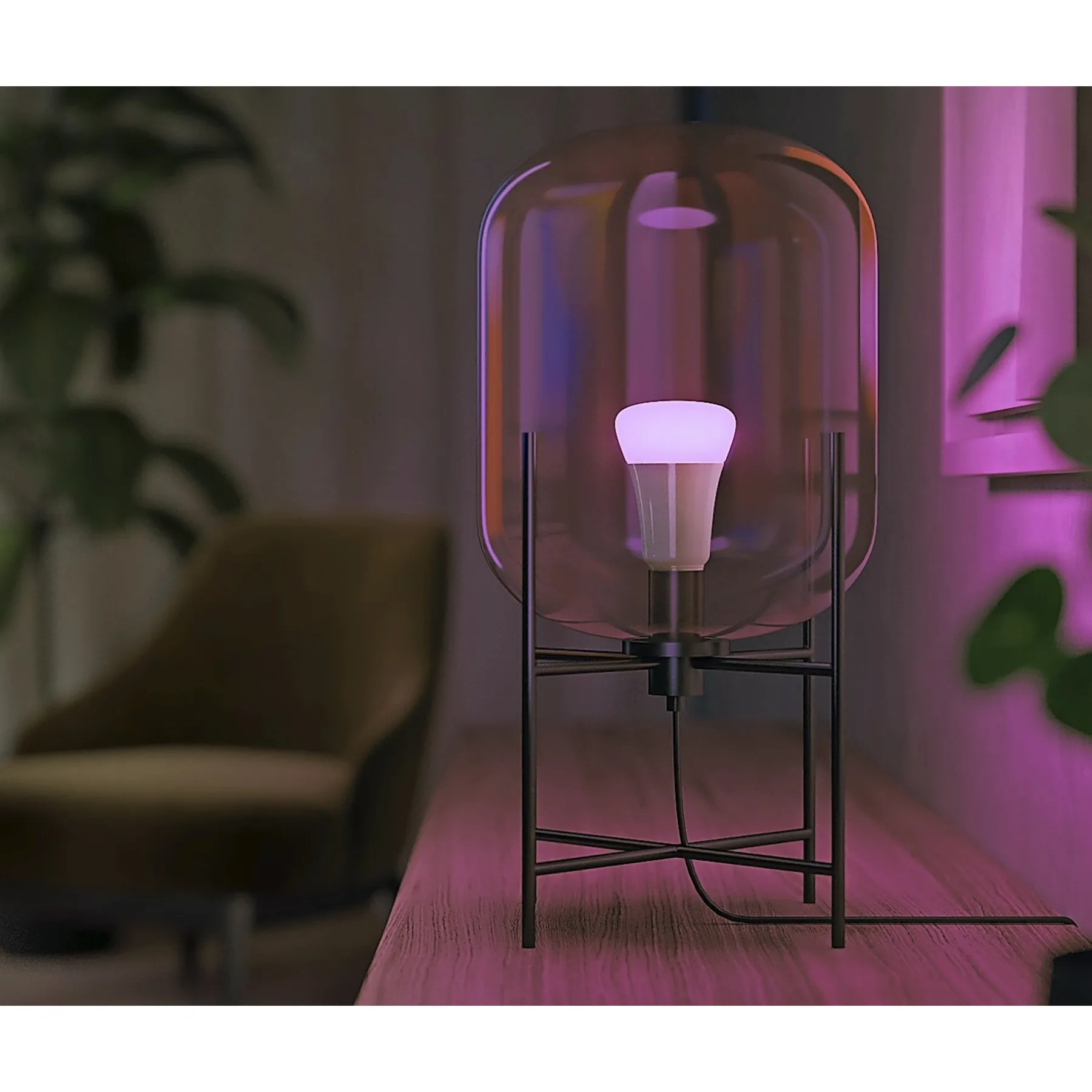 Smart Belysning ^ Philips Hue WCA 2-PAK SMART LED PÆRE E27 STANDARD 9W