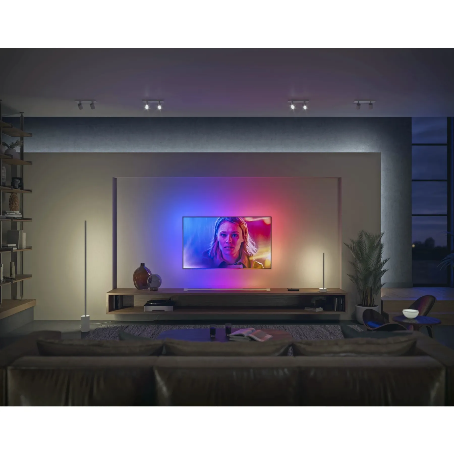 Smart Belysning ^ Philips Hue WCA WCA BORDLAMPE HVID 55,3 CM