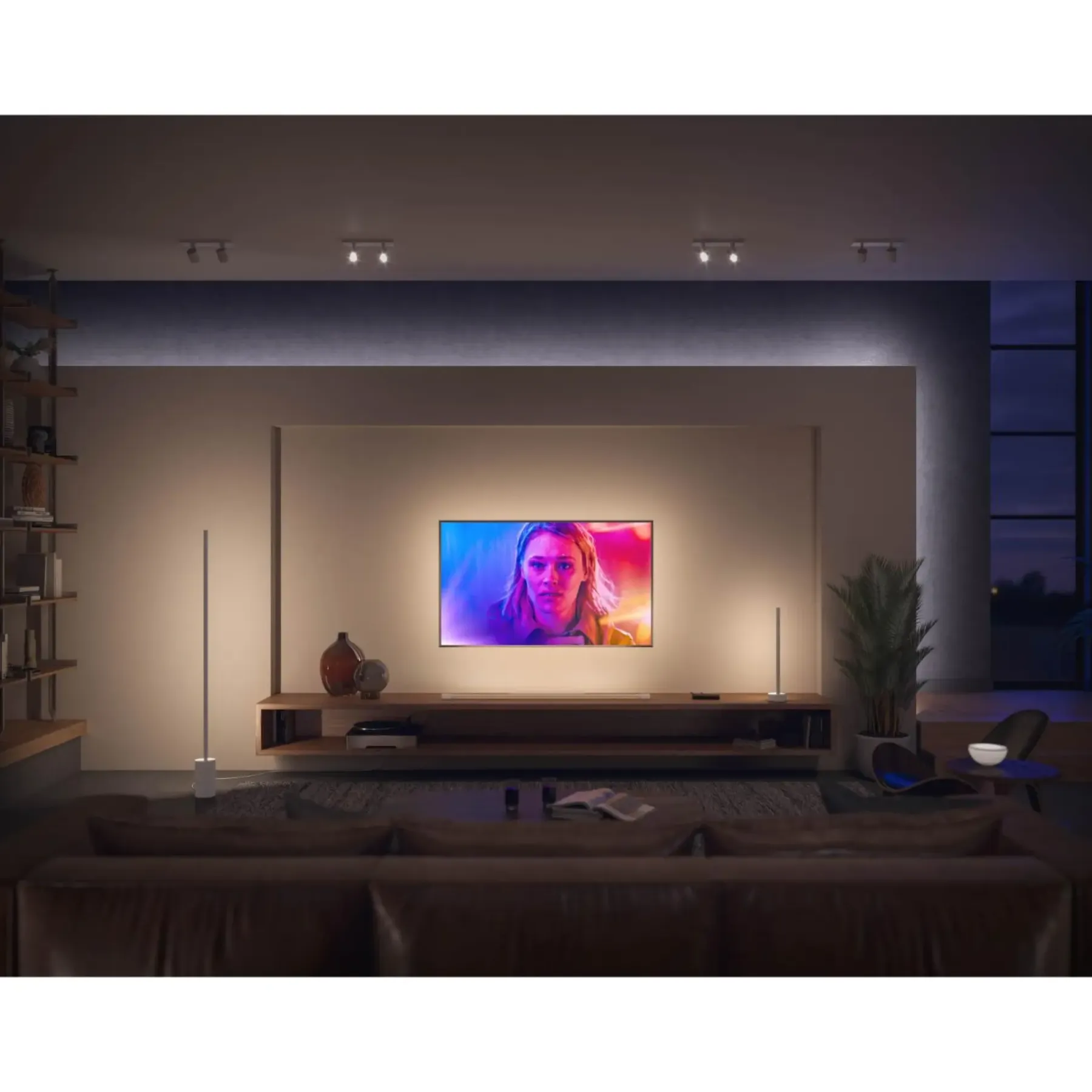 Smart Belysning ^ Philips Hue WCA WCA BORDLAMPE HVID 55,3 CM
