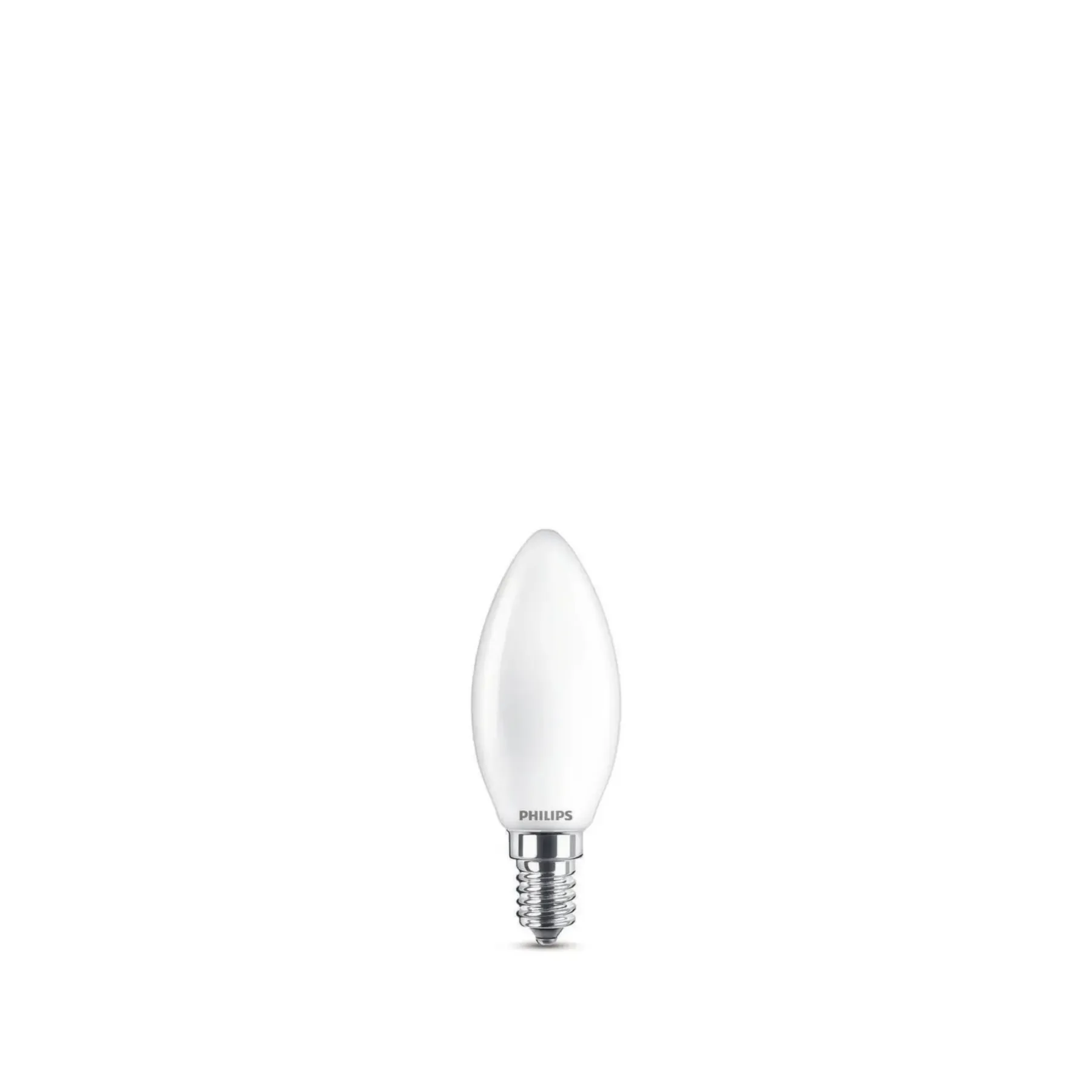 Led ^ Philips LED PÆRE KERTE E14 7W