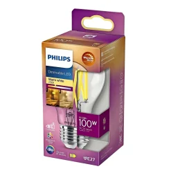 Led ^ Philips LED PÆRE STANDARD E27 11W