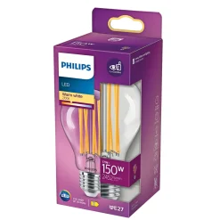Led ^ Philips LED PÆRE STANDARD E27 17W