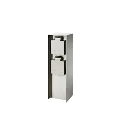 Stikkontakter & Afbrydere ^ Philips OUTDOOR ROCK SIDE STIKPROP RUSTFRIT STÅL HUN