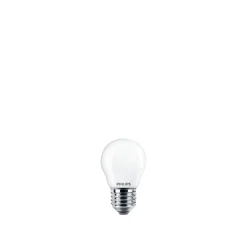 Led ^ Philips 2-PAK MAT LED PÆRE KRONE E27 2W