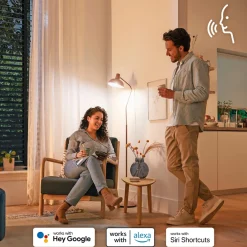 Smart Belysning ^ Philips Smart COLOR LED PÆRE E14 KRONE 5W