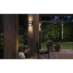 GRASS UDENDØRS VÆGLAMPE ANTRACIT 5W>Philips Clearance