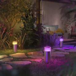 CALLA CALLA UDVIDELSE BEDLAMPE RUSTFRIT STÅL 25,2 CM>Philips Hue Outlet