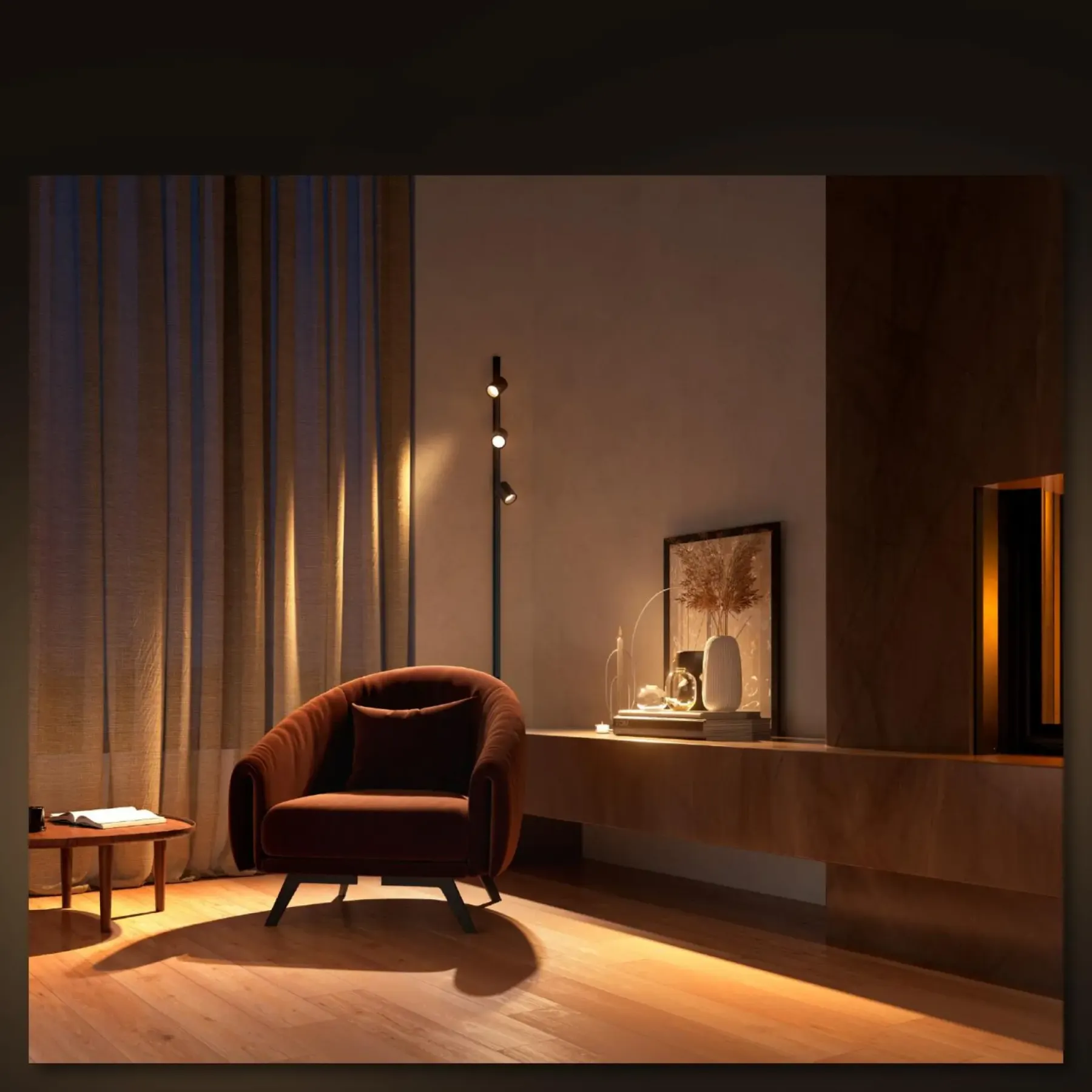PERIFO SPOTLIGHT SKINNESYSTEM HVID LED 5W>Philips Hue Clearance