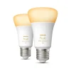 WA 2-PAK SMART LED PÆRE E27 STANDARD 9W>Philips Hue Clearance