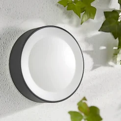 WCA DAYLO UDENDØRS VÆGLAMPE 15W SORT>Philips Hue Clearance