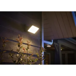 WCA DISCOVER UDENDØRS VÆGLAMPE 31W SORT>Philips Hue Best