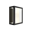 WCA IMPRESS UDENDØRS VÆGLAMPE 16W SORT>Philips Hue Discount