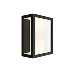 WCA IMPRESS UDENDØRS VÆGLAMPE 16W SORT>Philips Hue Discount