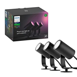 WCA LILY BASIS SPOTLAMPE SORT INTEGRERET LED 8W>Philips Hue New
