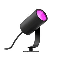 WCA LILY UDVIDELSE SPOTLAMPE SORT INTEGRERET LED 8W>Philips Hue