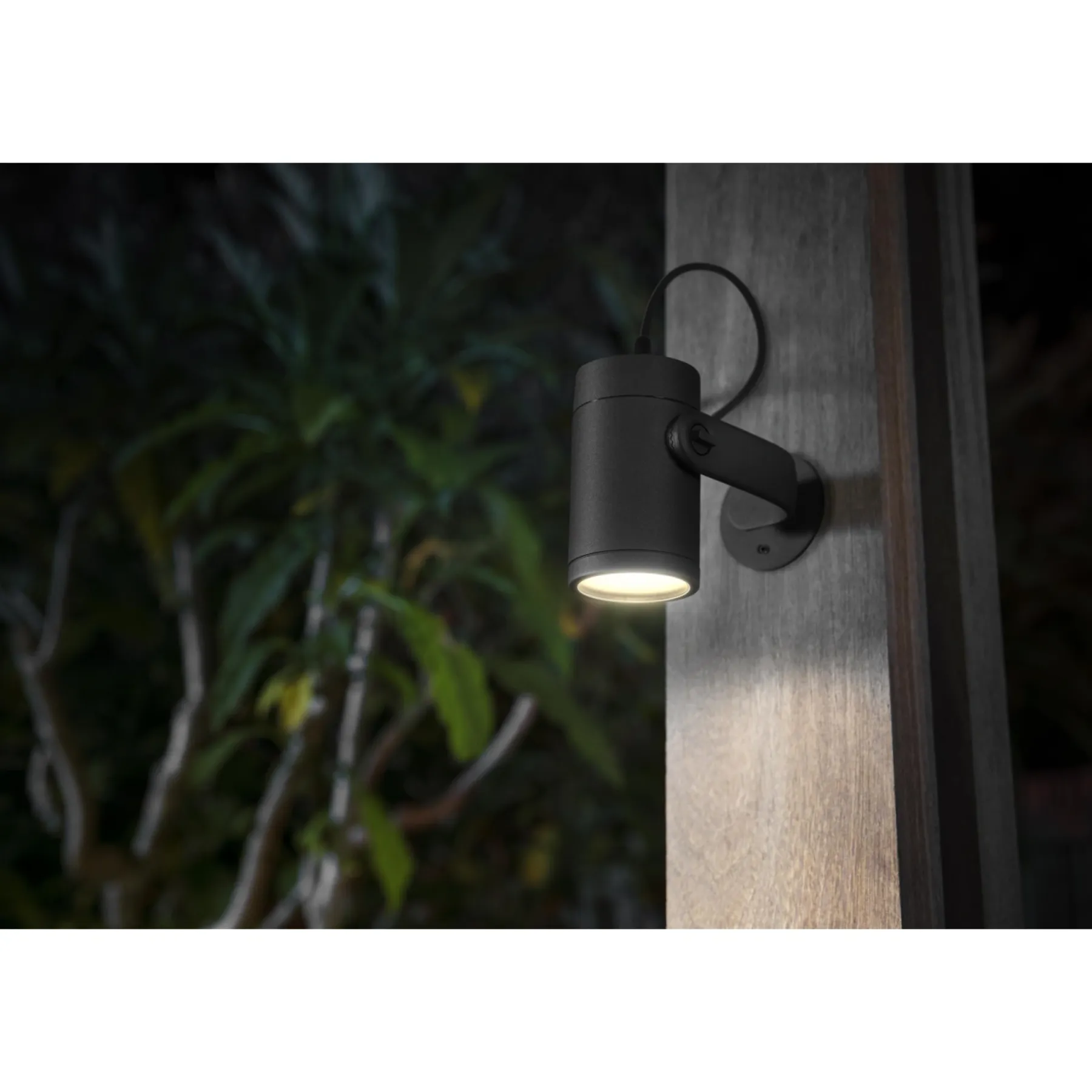 WCA LILY UDVIDELSE SPOTLAMPE SORT INTEGRERET LED 8W>Philips Hue