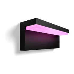 WCA NYRO UDENDØRS VÆGLAMPE 14W SORT>Philips Hue Clearance
