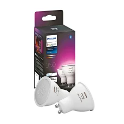 WCA 2-PAK SMART LED PÆRE GU10 SPOT 6W>Philips Hue Clearance