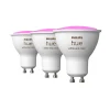 WCA 3-PAK SMART LED PÆRE GU10 SPOT 6W>Philips Hue Hot