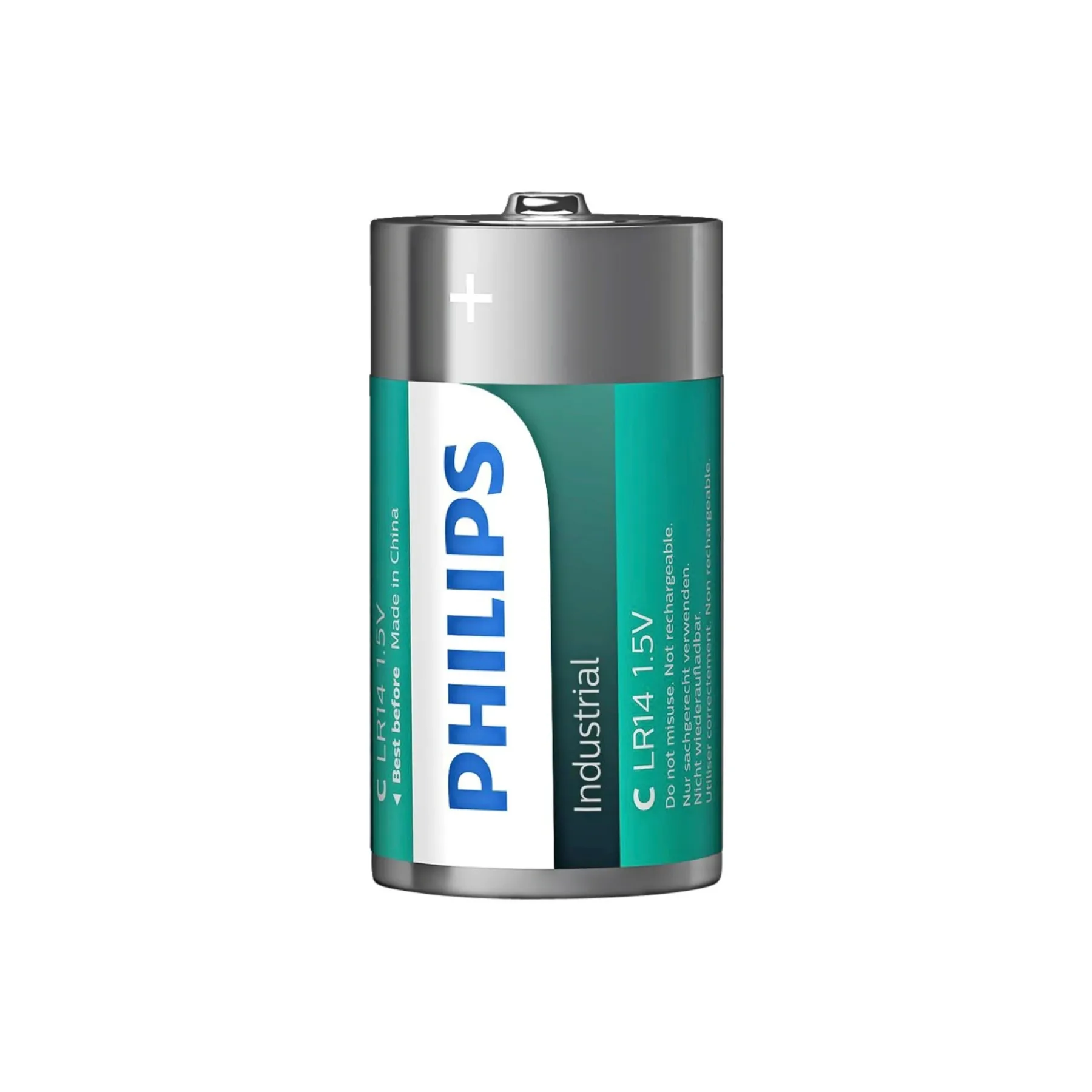 INDUSTRIAL ALKALINE C BATTERI 10 STK/PAK>Philips Sale