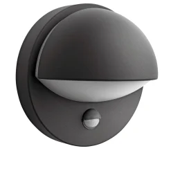 JUNE M/SENSOR UDENDØRS VÆGLAMPE ANTRACIT 12W>Philips Discount