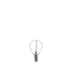 KLAR LED PÆRE KRONE E14 1W>Philips Outlet