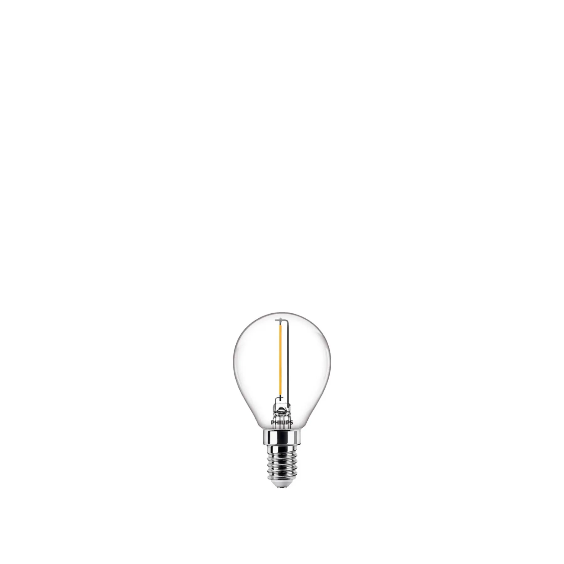 KLAR LED PÆRE KRONE E14 1W>Philips Outlet