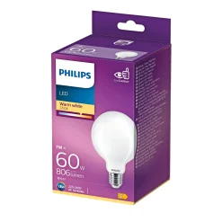 LED PÆRE GLOBE E27 7W>Philips Online