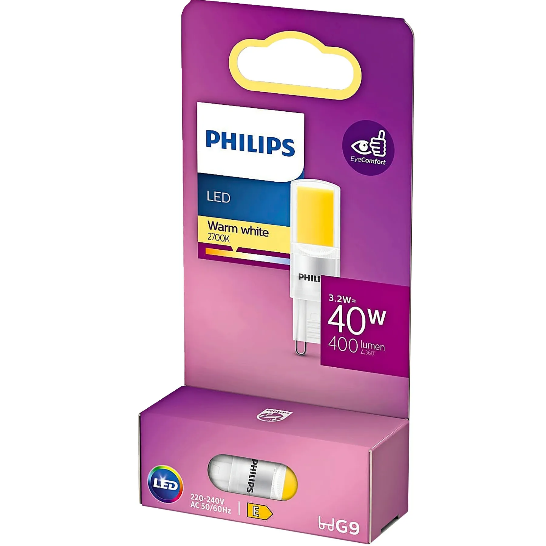LED PÆRE G9 3W>Philips Hot