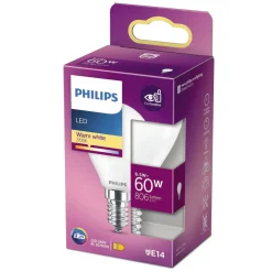LED PÆRE KRONE E14 7W>Philips Discount