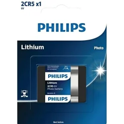 LITIUM 2CRS BATTERI 1 STK/PAK>Philips Sale