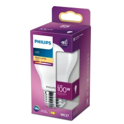 MAT LED PÆRE STANDARD E27 11W>Philips Online