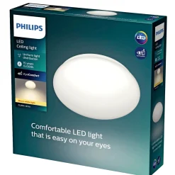 MOIRE PLAFOND 6W HVID 22,5 CM>Philips Hot