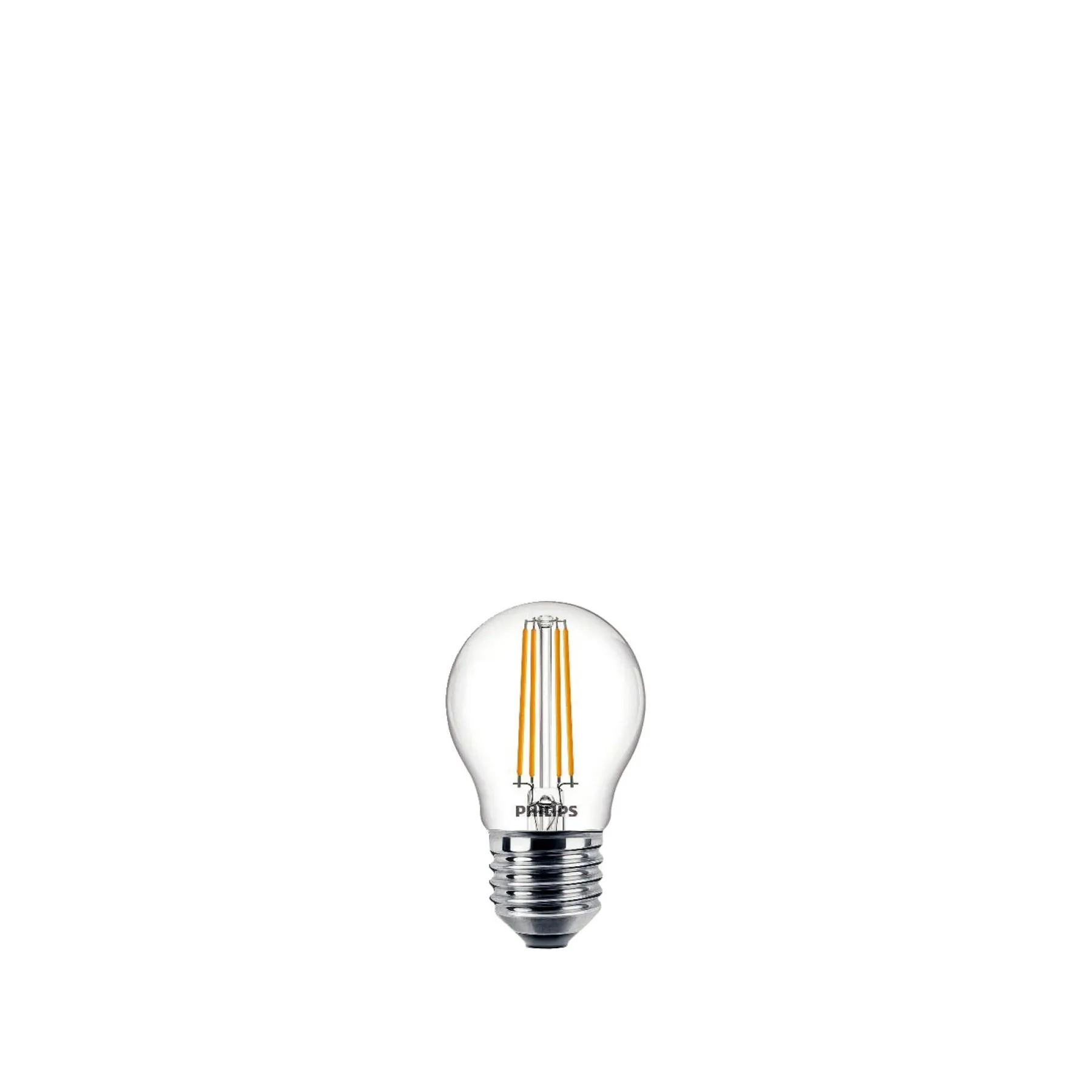 2-PAK LED PÆRE KRONE E27 4W>Philips Clearance