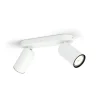 PONGEE 2 SKINNESPOT HVID GU10 2X5,50W>Philips New