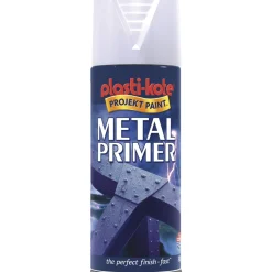 Spraymaling ^ Plasti kote METALLIC PRIMER SPRAYMALING 400 ML HVID